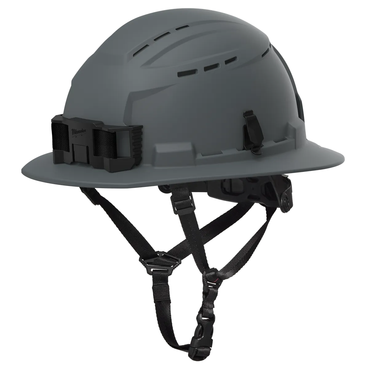 BOLT™ Gray Full Brim Vented Safety Helmet – Type 2, Class C