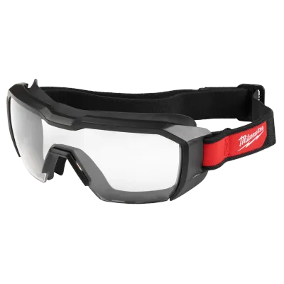 Vented Low-Profile Goggles w/ Clear Dual Coat Lenses