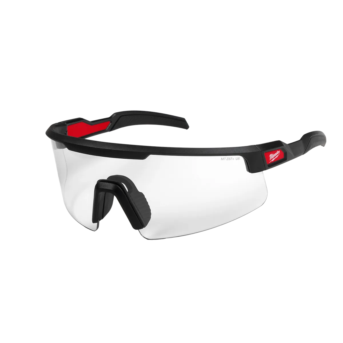 Wrap Around Safety Glasses - Clear Anti-Scratch Lenses