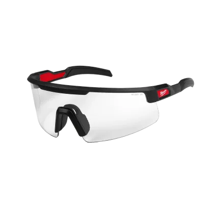 Wrap Around Safety Glasses - Clear Anti-Scratch Lenses