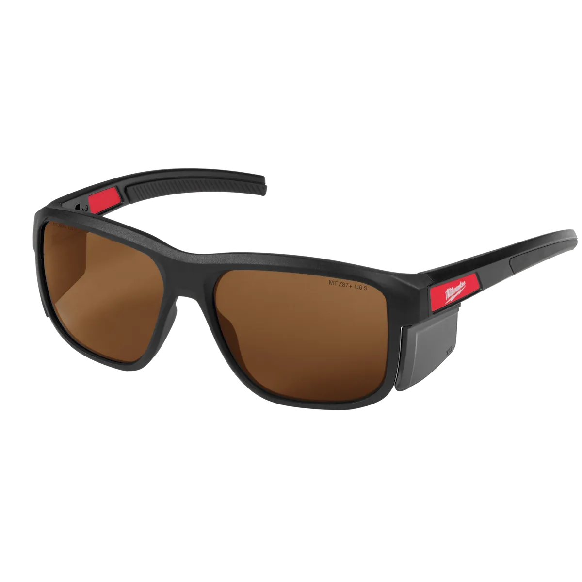 Milwaukee Tool Full Frame Safety Glasses with Removable Side Shields - Silver Mirrored Anti-Scratch Lenses 48-73-2516