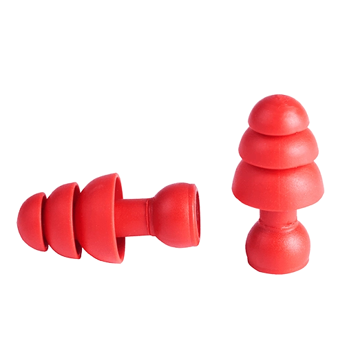 (5PK) Replacement Banded Flanged Ear Plugs