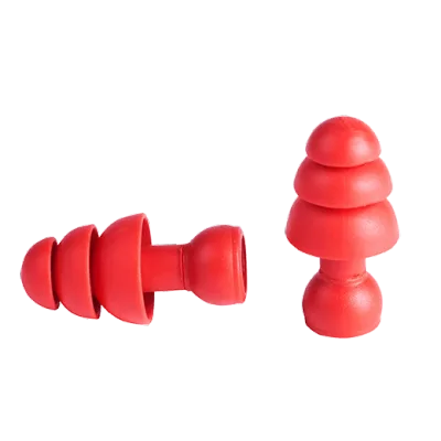 (5PK) Replacement Banded Flanged Ear Plugs
