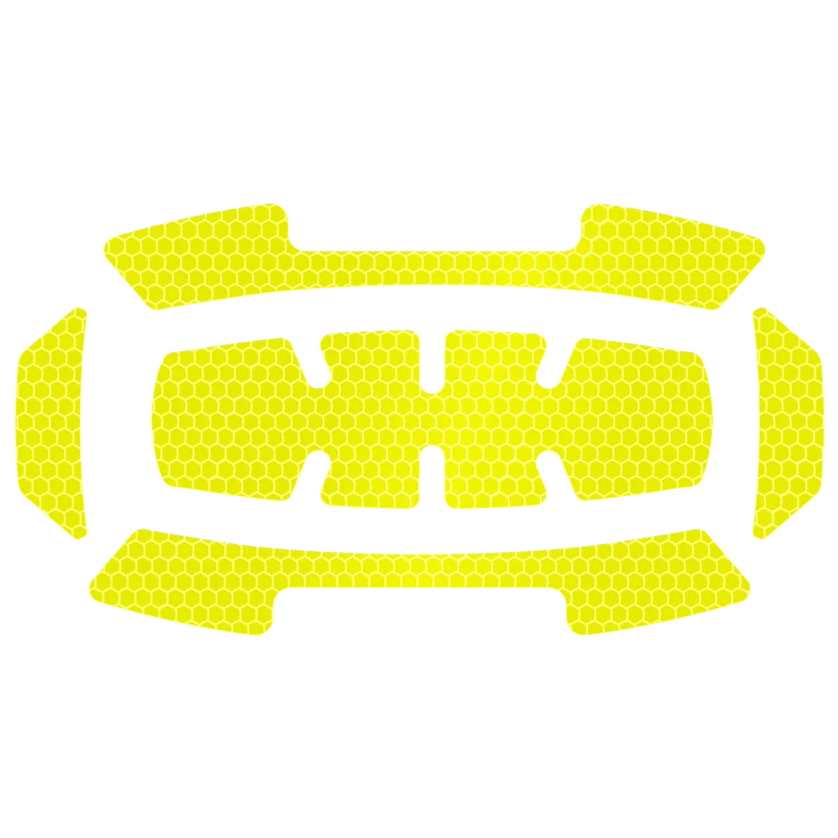 (5PC) BOLT™ Reflective Sticker Set (Yellow)