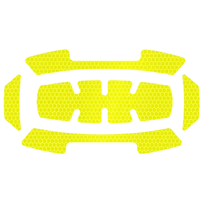 (5PC) BOLT™ Reflective Sticker Set (Yellow)
