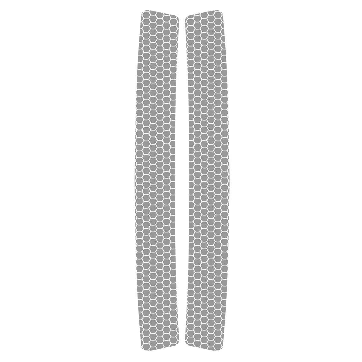 (2PC) Reflective Strips (Silver)