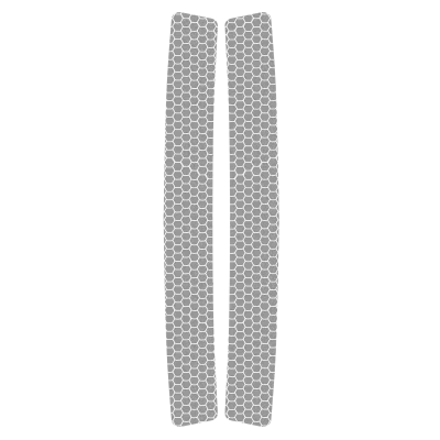 (2PC) Reflective Strips (Silver)