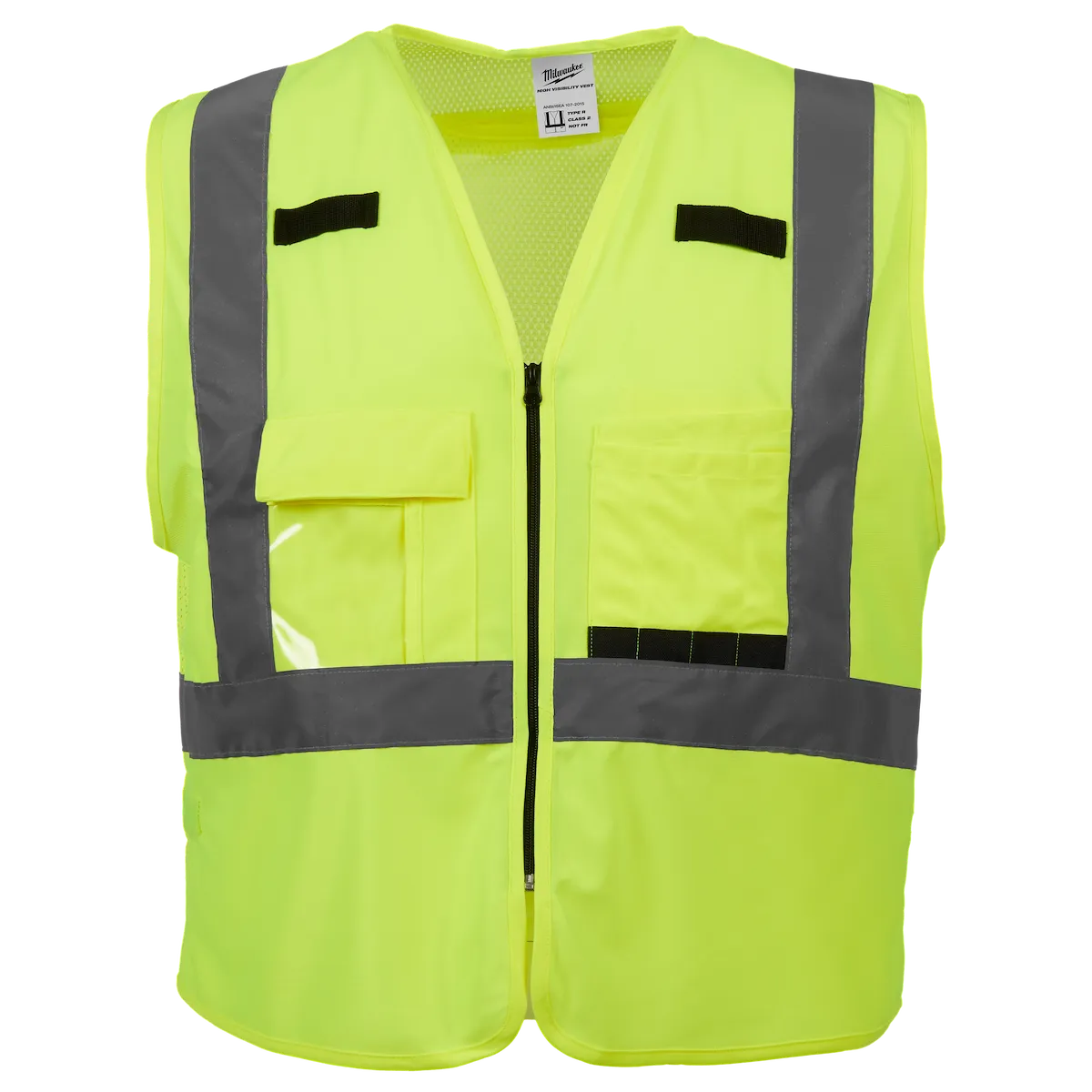Milwaukee Tool (L/XL) Class 2 Yellow High Visibility Safety Vest 48-73-5022