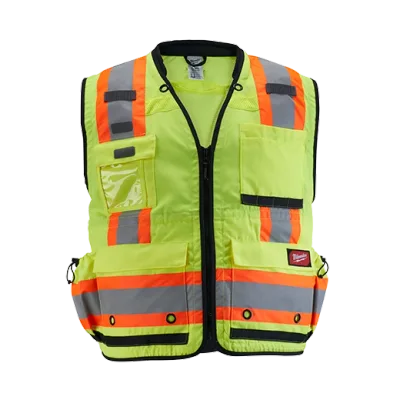 Milwaukee Tool Class 2 Surveyor's High Visibility Safety Vest 48-73-5161
