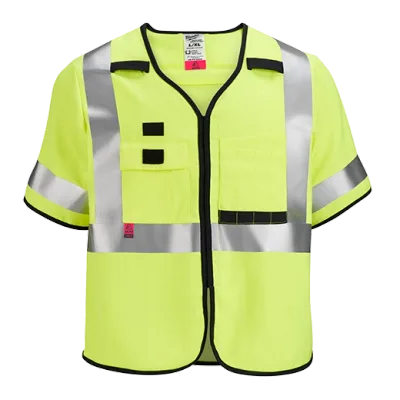 AR/FR Cat. 1 Class 3 High Visibility Yellow Safety Vest