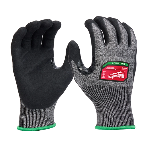 (12) Cut Level 6 High-Dexterity Nitrile Dipped Gloves (S)