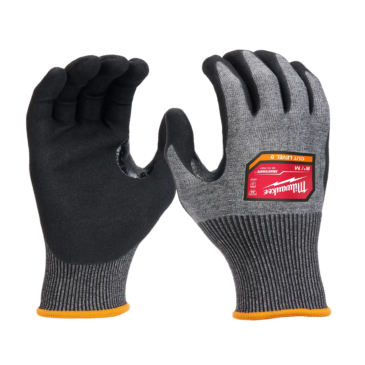 (6) Cut Level 8 High-Dexterity Nitrile Dipped Gloves (M)