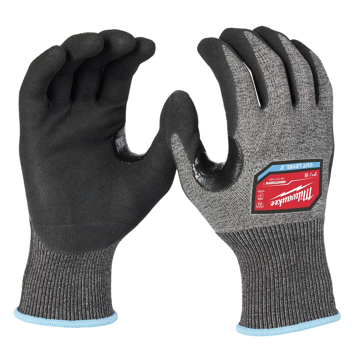 Milwaukee Tool Cut Level 2 High-Dexterity Nitrile Dipped Gloves (S) 48-73-7120E