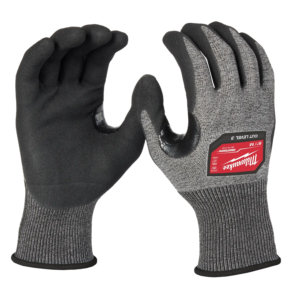 Milwaukee Tool Cut Level 3 High-Dexterity Nitrile Dipped Gloves (M) 48-73-7131