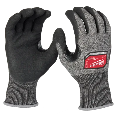 Milwaukee Tool Cut Level 4 High-Dexterity Nitrile Dipped Gloves (L) 48-73-7142