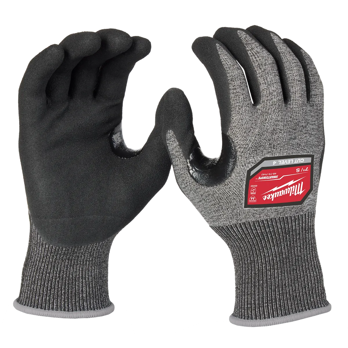 Milwaukee Tool Cut Level 4 High-Dexterity Nitrile Dipped Gloves (L) 48-73-7142E