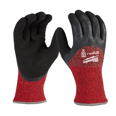 Milwaukee Tool Cut Level 4 Winter Dipped Gloves 48-73-7940