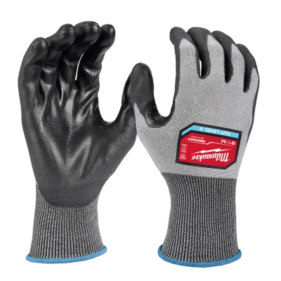 Milwaukee Tool Cut Level 2 High Dexterity Polyurethane Dipped Gloves 48-73-8721