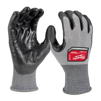 Milwaukee Tool Cut Level 4 High Dexterity Polyurethane Dipped Gloves 48-73-8744