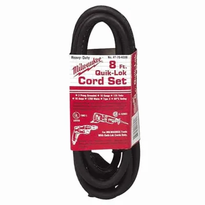 8' 3-Wire QUIK-LOK® Cord