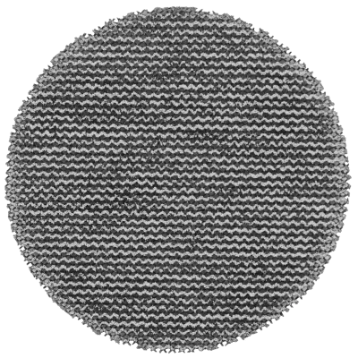 (12 pk + Pad Saver ) 3” 80 Grit Mesh Sanding Discs with POWERGRID™ Tear Resistant Mesh