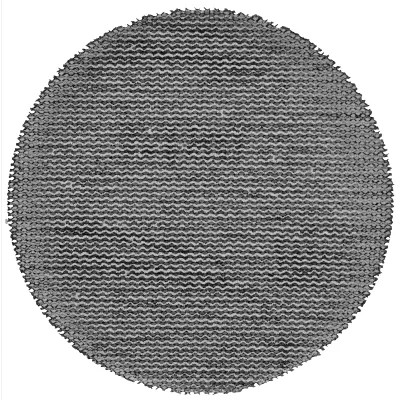 (12 pk + Pad Saver) 3” 220 Grit Mesh Sanding Discs with POWERGRID™ Tear Resistant Mesh