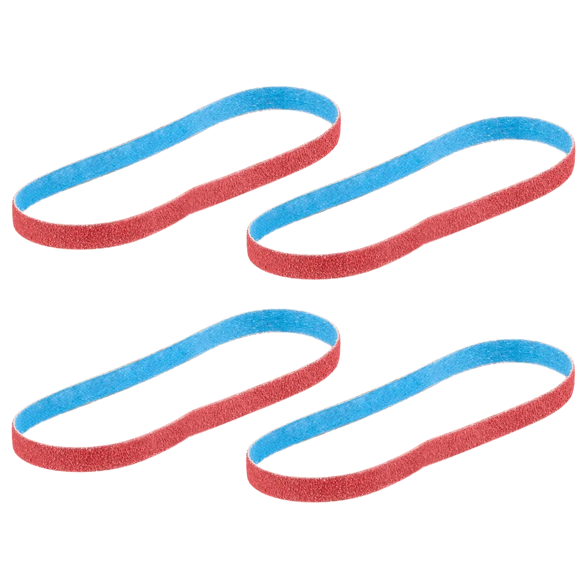 (4PK) 3/8” x 13” 80 Grit Bandfile Belts