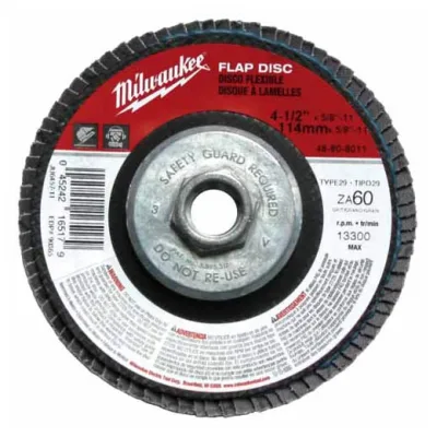 4-1/2" x 5/8"-11 Flap Disc 80 Grit (Type 29)