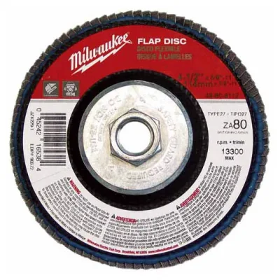 4-1/2" x 5/8"-11 Flap Disc 36 Grit (Type 27)