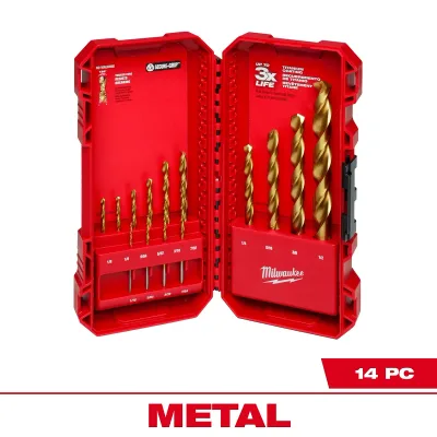 THUNDERBOLT® Titanium Drill Bit Set - 14PC