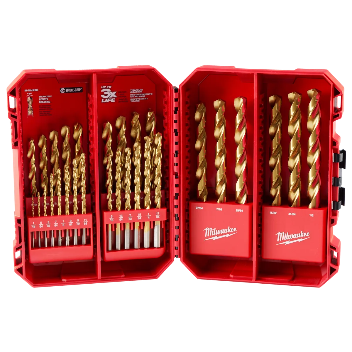 THUNDERBOLT® Titanium Drill Bit Set - 29PC