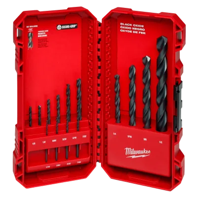 THUNDERBOLT® Black Oxide Drill Bit Set – 14PC
