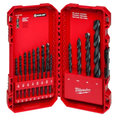 THUNDERBOLT® Black Oxide Drill Bit Set - 21PC