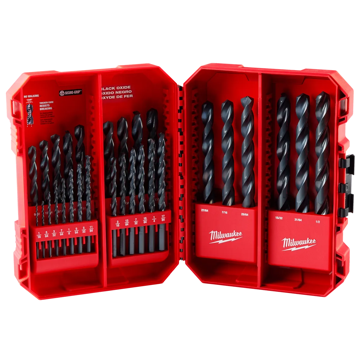 THUNDERBOLT® Black Oxide Drill Bit Set - 29PC