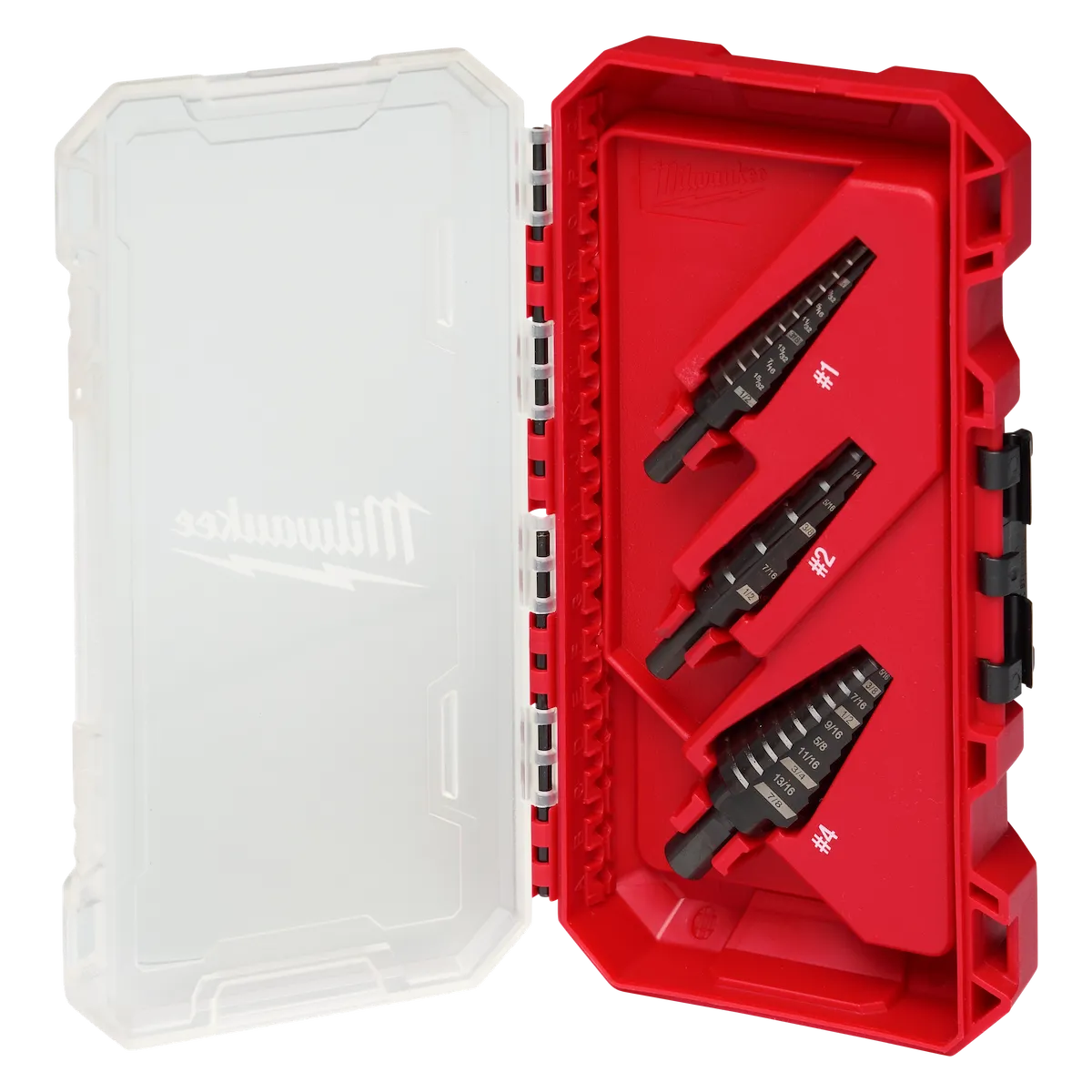 3PC Step Drill Bit Set