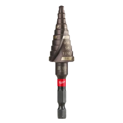 SHOCKWAVE Impact Duty #3 3/16 - 3/4" Step Bit