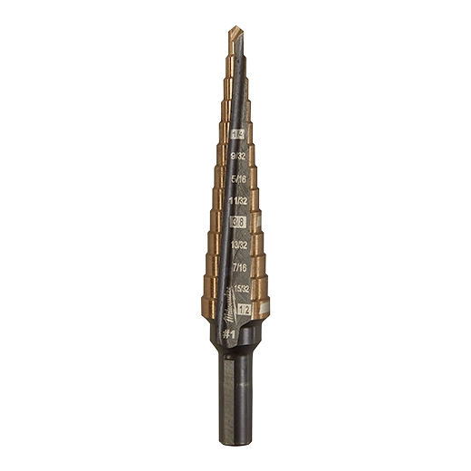 #1 Cobalt Step Drill Bit