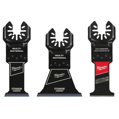 3 PC Multi-Material Universal Fit Oscillating Multi-Tool Blade Set