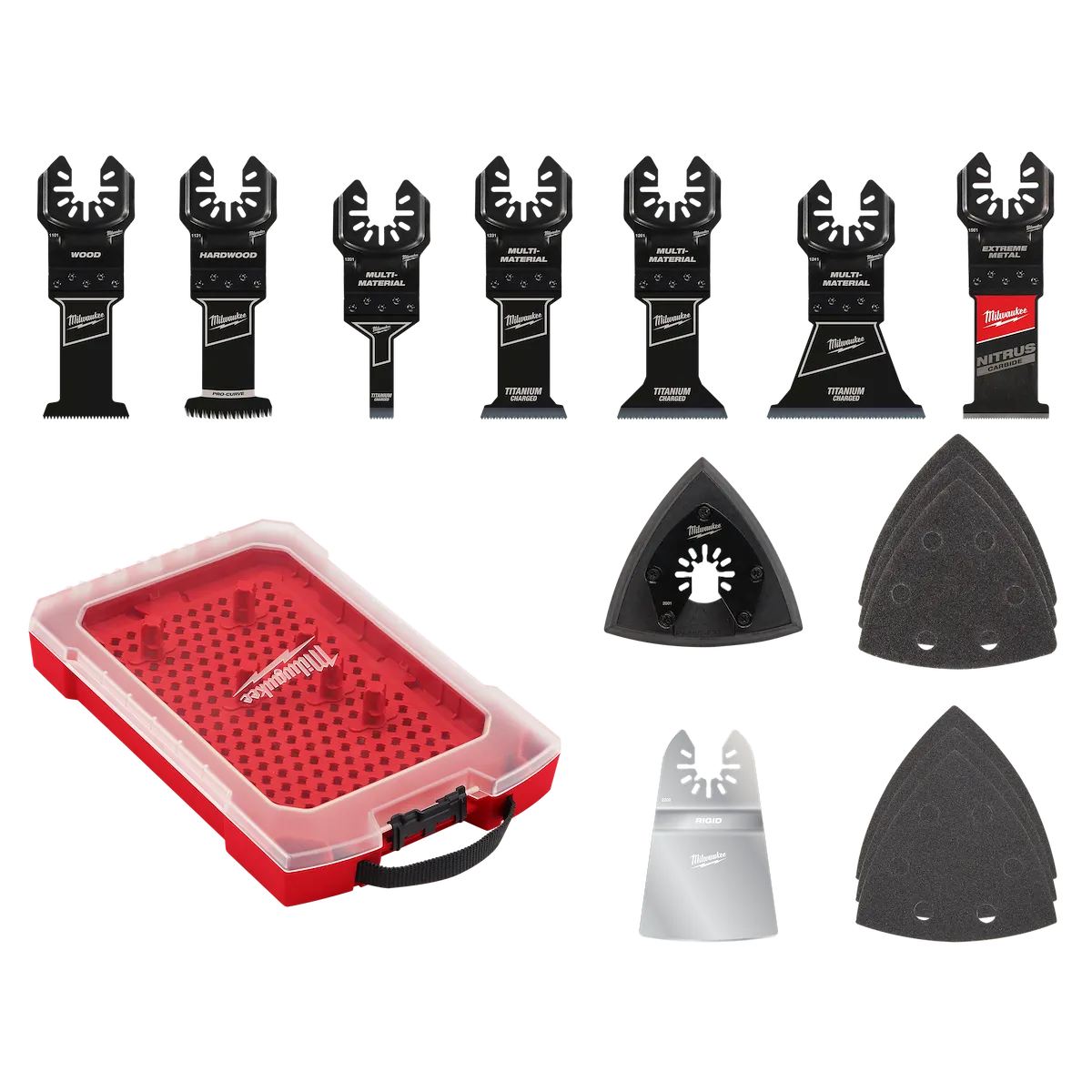 OPEN-LOK™ 15 PC Oscillating Multi-Tool Blade Set