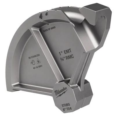 1” EMT / 3/4” RMC Conduit Bending Shoe