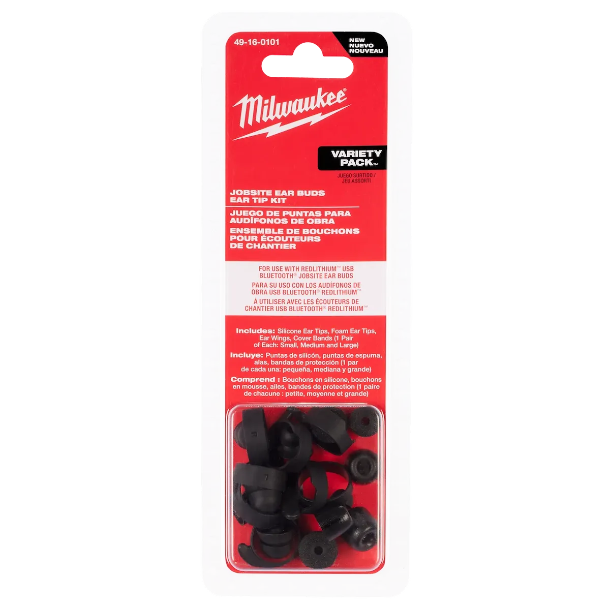 Jobsite Ear Buds Ear Tip Kit