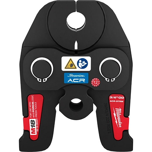 Milwaukee Tool Streamline ACR Press Jaws for M18 FORCE LOGIC Press Tools 49-16-2655M