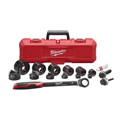 Milwaukee EXACT™ 1/2" to 2" Hand Ratchet Knockout Set