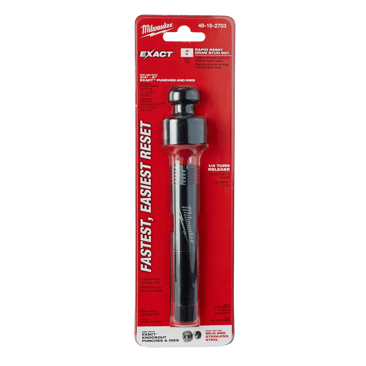 EXACT™ Rapid Reset 3/4" Draw Stud Set