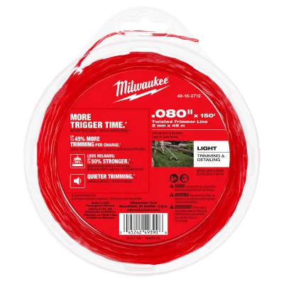 .080" x 150' Twisted Trimmer Line
