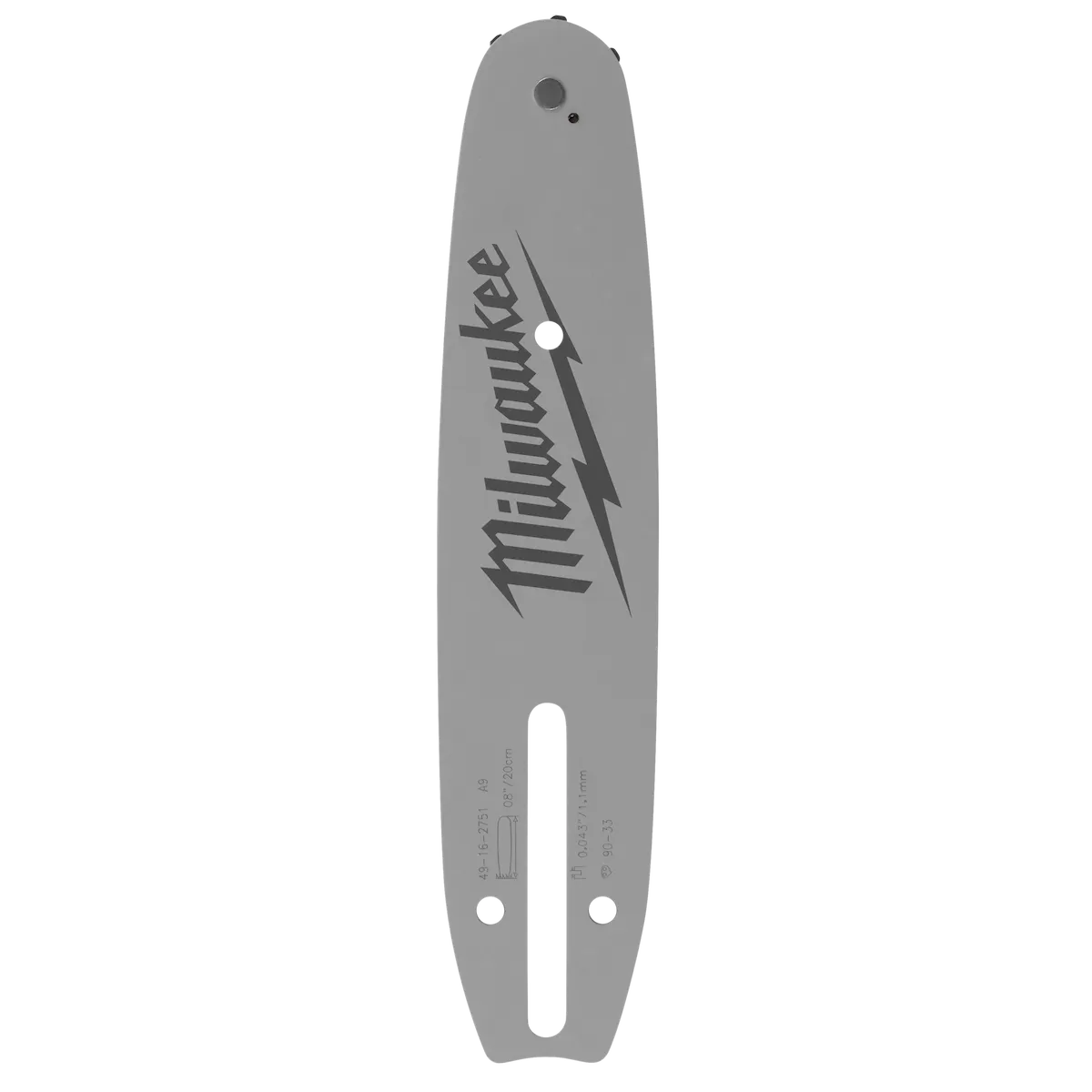 8" 3/8" Low Profile Pitch, .043" Gauge Guide Bar
