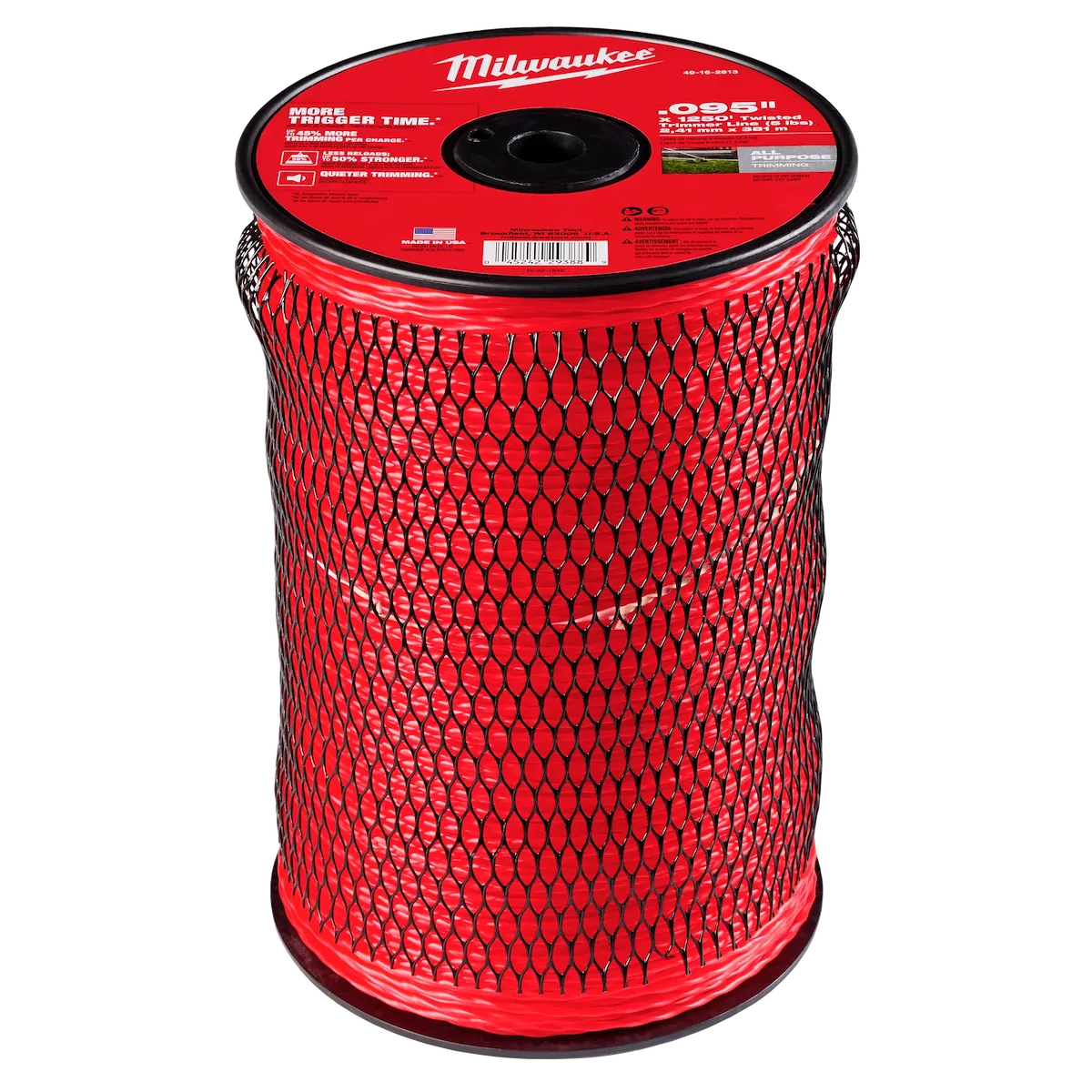 .095" x 1250' (5 lb) Twisted Trimmer Line