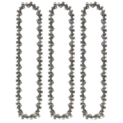 (3PK) 8" 3/8" Low Profile Pitch, .043" Gauge Saw Chain