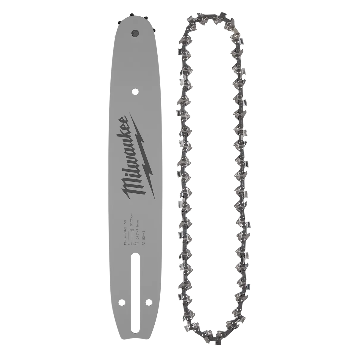 10" .325" LOW PROFILE Pitch, .043" Saw Chain and Guide Bar