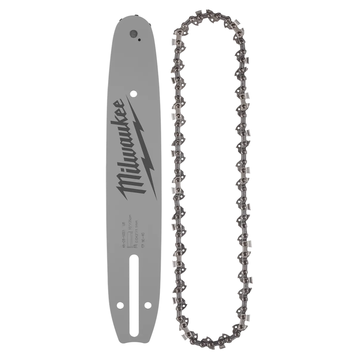 10" 3/8" LOW PROFILE Pitch, .043" Saw Chain and Guide Bar